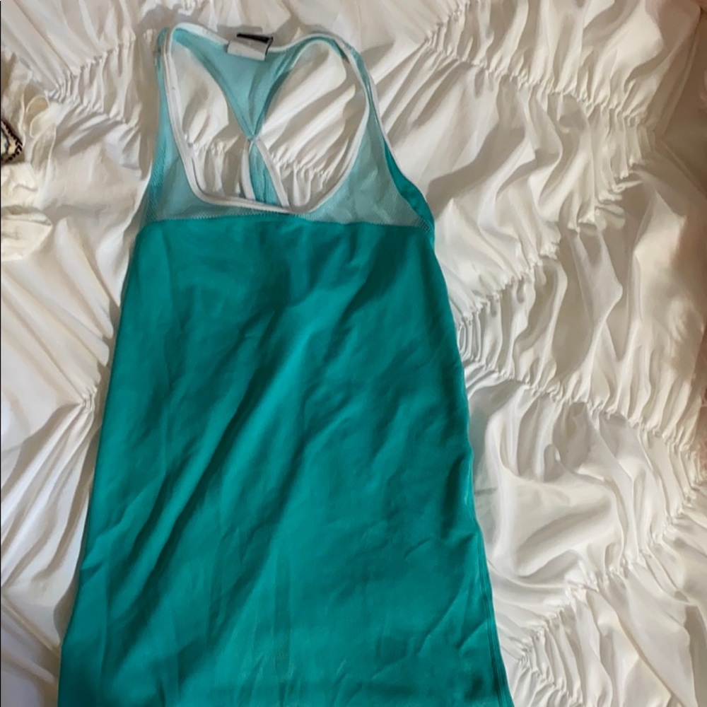 Dry fit Nike tank top with mesh detailing at top